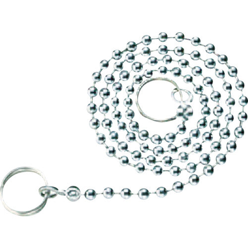 ＳＡＮＥＩ　バス用ゴム栓クサリ　長さ１０００ｍｍ　PU20-48-5-100　1個