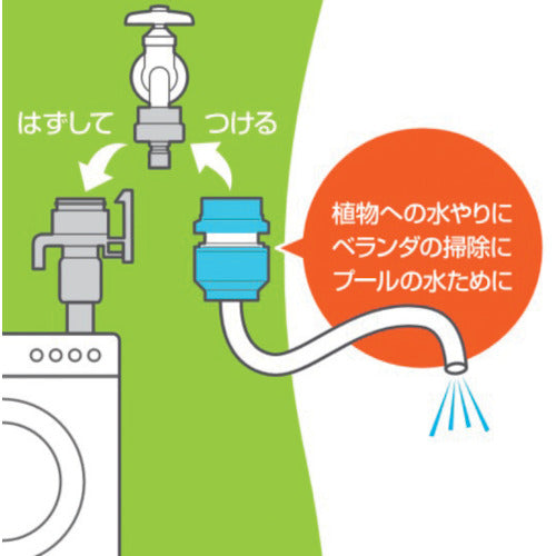 ＳＡＮＥＩ　ホースナット付きジョイント　PT-17-4F　1個