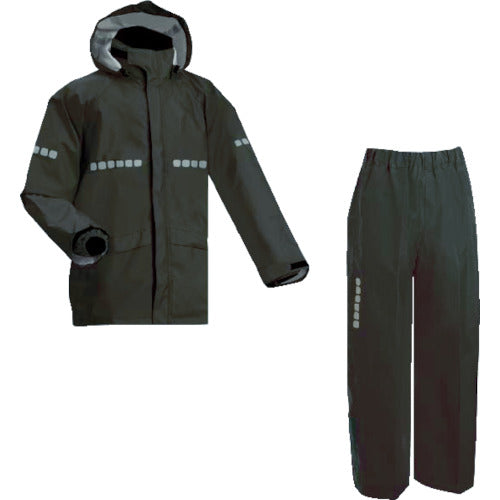 마에가키 AP1000 워킹 레인 슈트 블랙 6 L사이즈 AP1000 BLK 6 L 1 착용