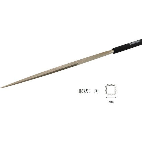 ツボサン　ダイヤモンドヤスリ　Ｓ−１０　角　＃６００−５０Ｌ　DSKA1060　1 本