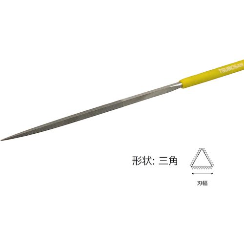ツボサン　ダイヤモンドヤスリ　Ｓ−１２　三角　＃４００−４０Ｌ　DSSA1240　1 本