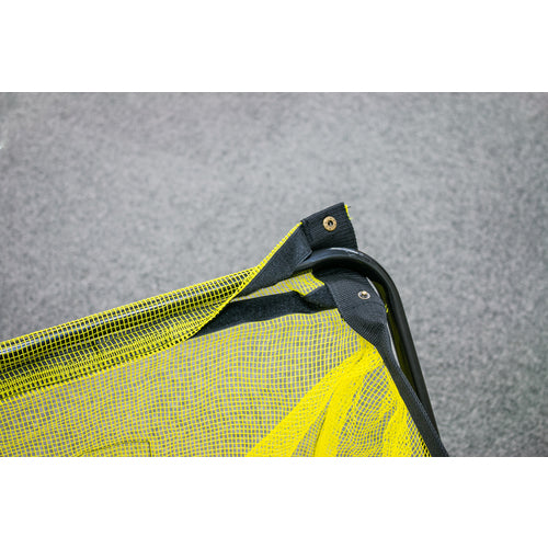 TRUSCO Foldable, Replaceable Net Garbage Bin, Yellow, TGMN-Y, 1 Unit