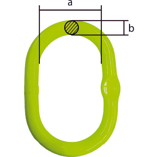 MARTEC Single Chain Sling Set L=1.5m TA1-EKN-6 1 S