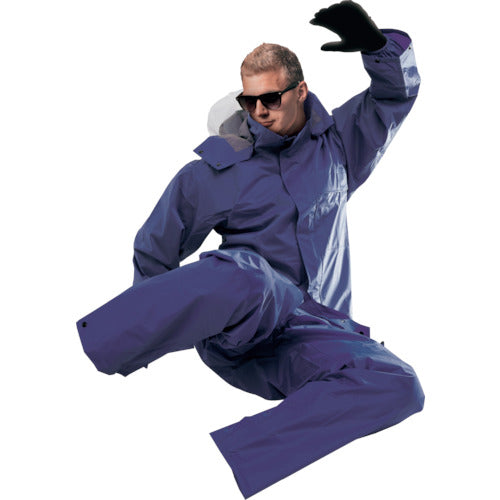 Maegami AP300 PVC Rain Suit Navy L size AP300 NV L 1 piece