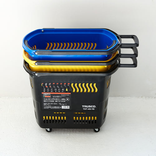 TRUSCO 쇼핑 트롤리 45L 블루 TST-45-B 1대