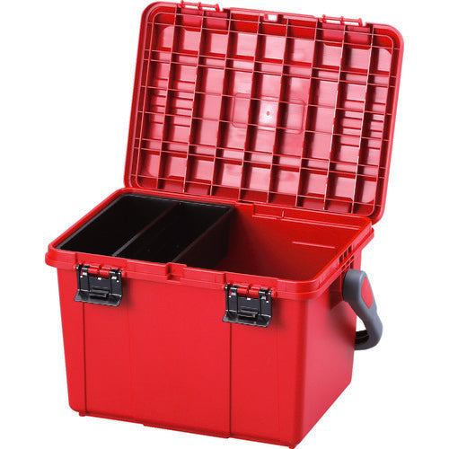 ＫＴＣ　樹脂製工具箱　プラハードケース　レッド　間口５４０×奥行３６０×高さ３５５０ｍｍ　EKP-1A　1 個