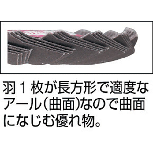 ＴＲＵＳＣＯ　ＧＰ曲面ディスク　アランダム　Φ１００　（５枚入）　１００＃　GP100R　1 箱