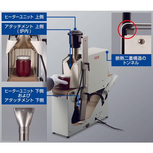 白光　ヒーティングマシンＦＶ−１０１　１００Ｖ　平型プラグ　FV101-81　1 台