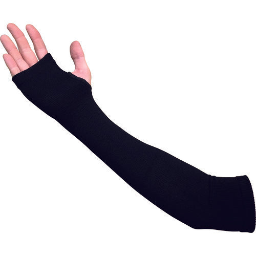 Mie Robe Women's Arm Cover Airy Black NO.TK15-BK 1 Pair