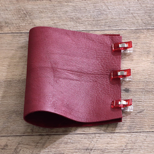 클로버 임시 고정 클립 30개입 빨강 22-738 1봉