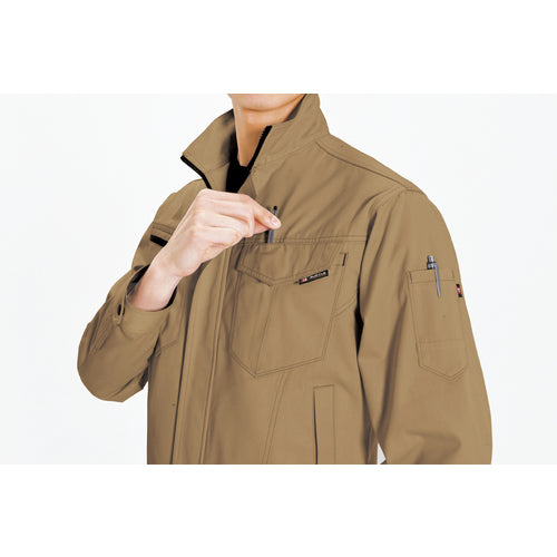 BURTLE Jacket 6071-5-L Silver 6071-5-L 1 piece