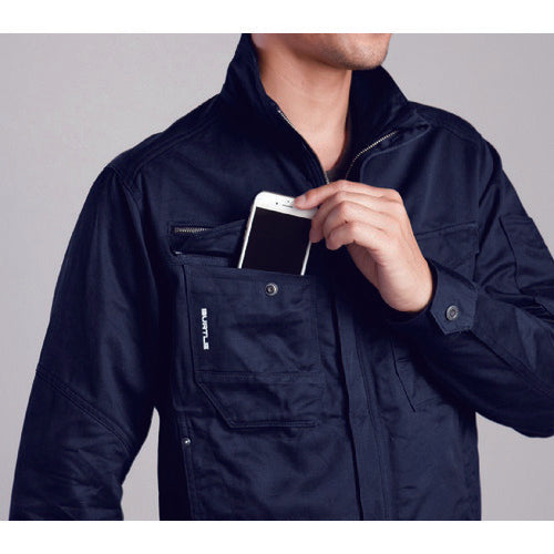 BURTLE Jacket 8101-3-M Navy 8101-3-M 1 piece