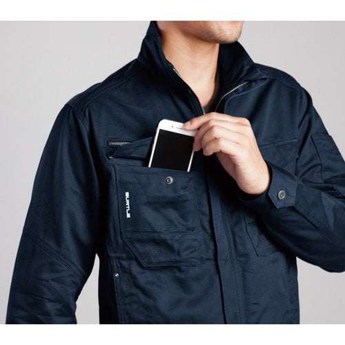 BURTLE Jacket 8101-3-LL Navy 8101-3-LL 1 piece
