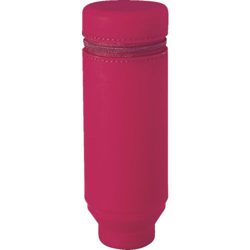 Licht Stand Pen Case, Round Type, Red, A7692-3, 1 pc