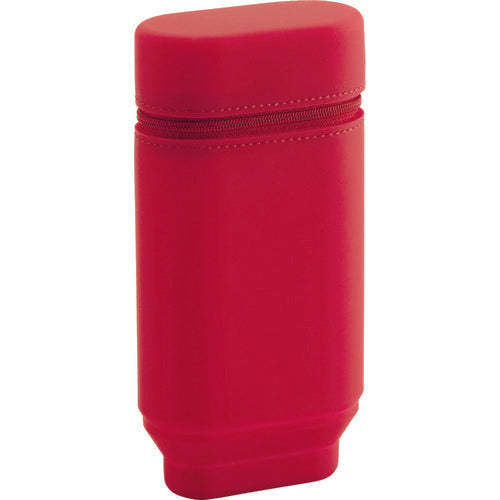 Licht Stand Pen Case Oval Type L Size Red A7695-3 1 pc