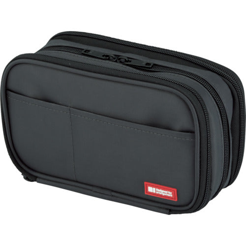 리히트 펜 케이스(북 타입) 트리플 블랙 A7556-24 1개