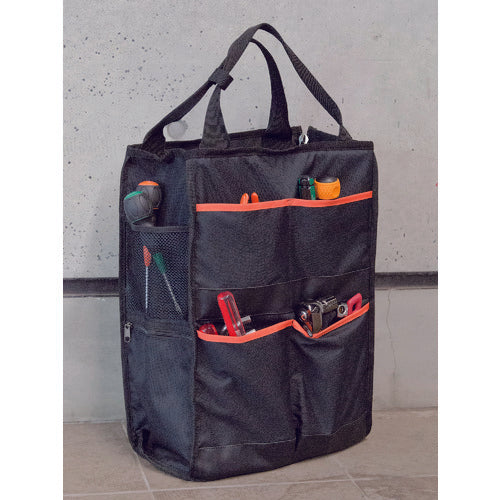 TRUSCO 뒷면 뒤집는 배낭 "W페이스 배낭" RESL-BK 1개