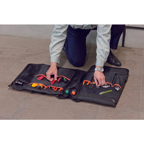 TRUSCO 뒷면 뒤집는 배낭 "W페이스 배낭" RESL-BK 1개