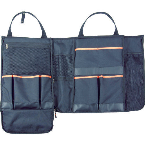 TRUSCO 뒷면 뒤집는 배낭 "W페이스 배낭" RESL-BK 1개