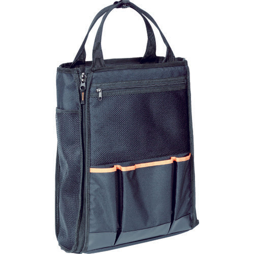 TRUSCO 뒷면 뒤집는 배낭 "W페이스 배낭" RESL-BK 1개