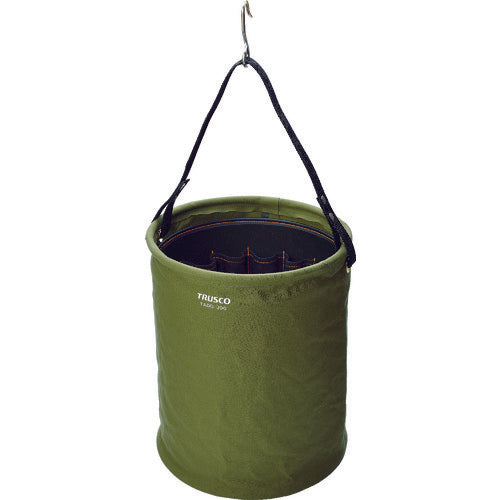 TRUSCO Electrician's Bucket with Attachment Φ300X350 OD Color TADB-300-OD 1 pc