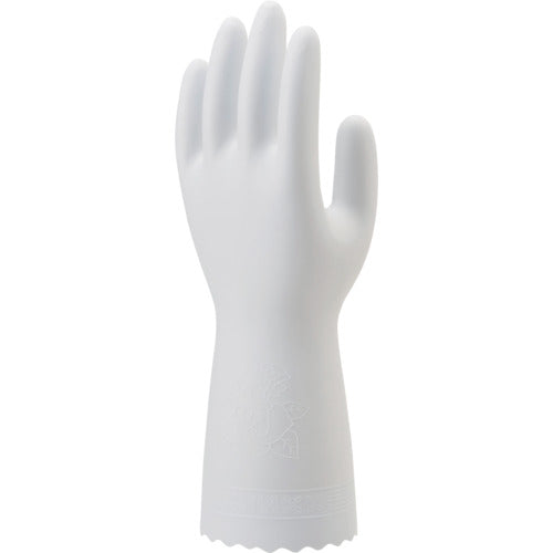 SHOWA PVC Gloves, Clean Hands, Thin Hands, White, Medium Size, KTU-MW, 1 Pair