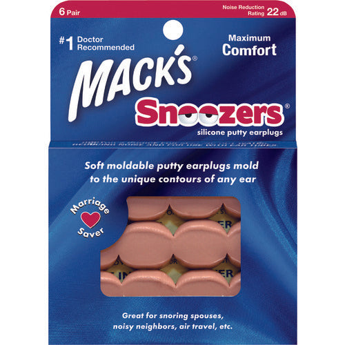 METEX Earplugs 6 Pairs Beige MKEPG-BG1 1 Box