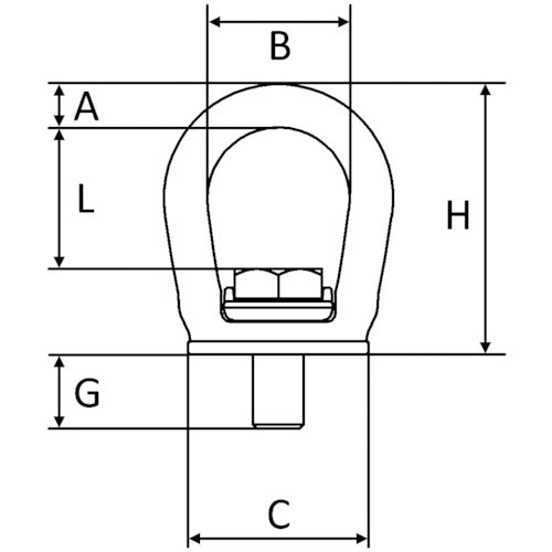 Crosby Slide Lock SL-150-M24 1 piece