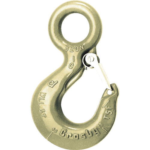 Crosby Eye Hook, Basic Load Capacity 2.5t, L-320AN-2.5, 1 pc
