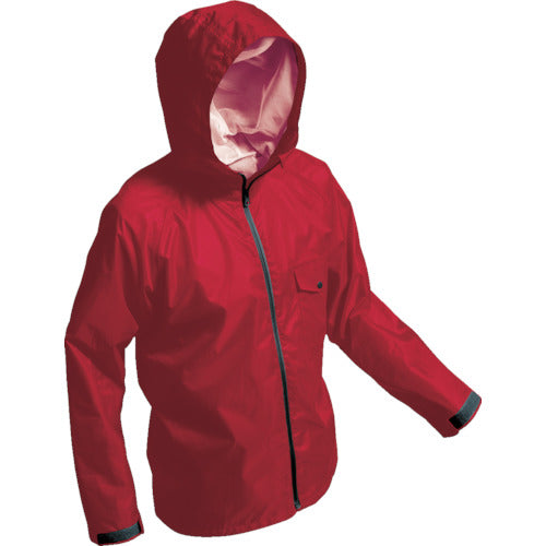 Mac Raincoat Adjust Mac Light Red EL AS-7100-4D 1 piece