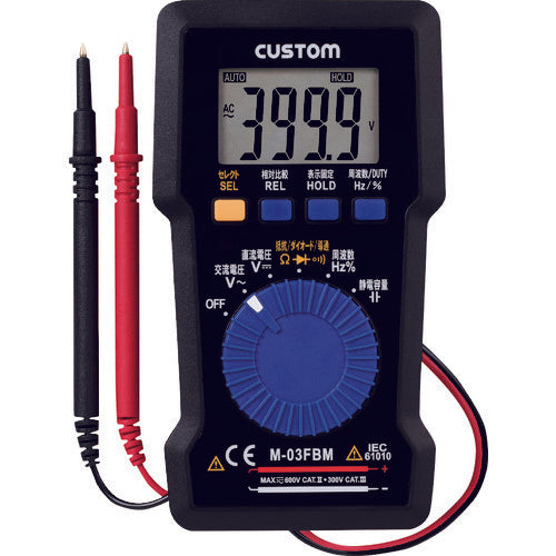 CUSTOM 디지털 멀티미터 M-03FBM 1대