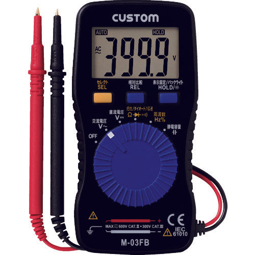 CUSTOM 디지털 멀티미터 M-03FB 1대