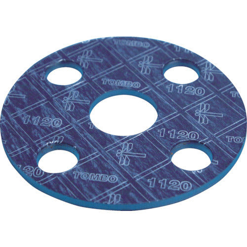 ニチアス　ジョイントシートガスケット　ＴＯＭＢＯ　ＮＯ．１１２０　全面　呼び径（Ａ）：１５　1120-5K-15A-2T-FF　1枚
