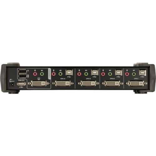 ATEN KVMP 스위치 4포트/DVI/USB2.0 허브 탑재 CS1764A 1대