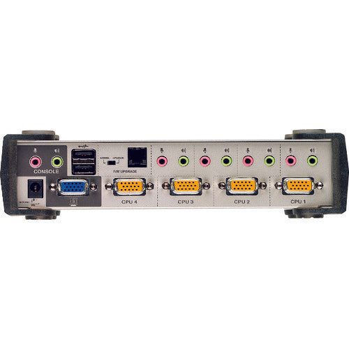 ATEN KVMP[TM] Switch 4 Ports/USB/VGA/Audio/USB 2.0 Hub 2 Ports CS1734A 1 Unit