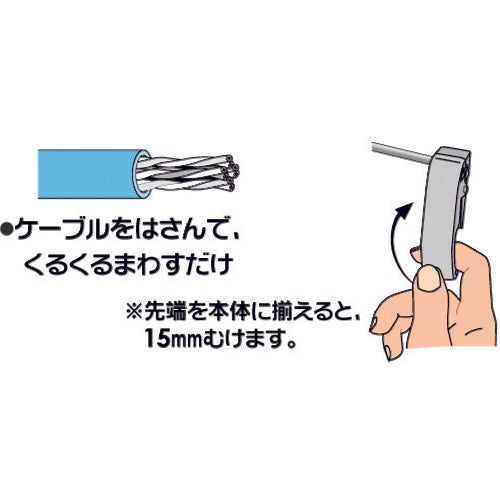 Promate LAN cable sheath stripper E-3508 1 piece