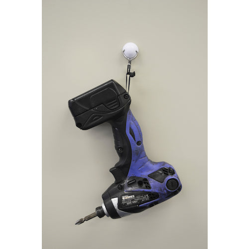 マグエックス　マグネットフック　ゼロスライド　ＳＳ　白　MZR-2W　1個