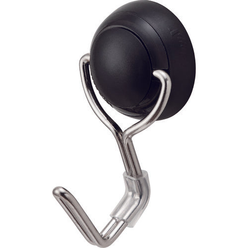 Mag-X Magnet Hook Zero Slide SS Black MZR-2K 1 piece