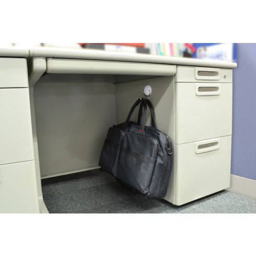 マグエックス　マグネットフック　ゼロスライド　Ｌ　白　MZR-12W　1個