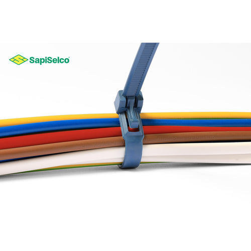 ＳａｐｉＳｅｌｃｏ　金属センサー感知可能リリースケーブルタイ　７．５ｍｍ×３６０ｍｍ　RIA.11.234DET　1袋