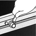 잡 마스터 랙 렌치 4in1 JRW-0813 1 丁