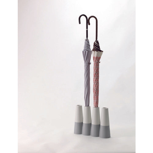 TRUSCO 4-Umbrella Stand, Gray, KST4-0GY, 1 pc