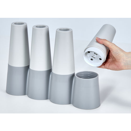 TRUSCO 4-Umbrella Stand, Gray, KST4-0GY, 1 pc