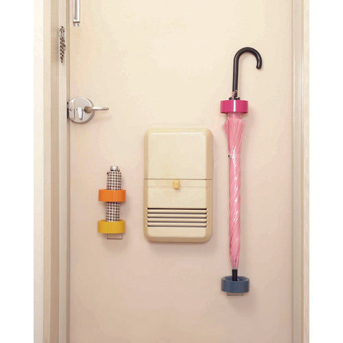 ＴＲＵＳＣＯ　マグネット付き傘立て　１本用　ブラウン　MGKS1-BR　1個