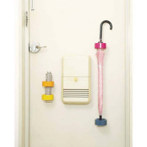 ＴＲＵＳＣＯ　マグネット付き傘立て　１本用　ブラウン　MGKS1-BR　1個