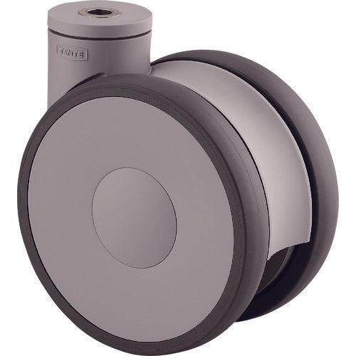 Tente Caster High-performance Swivel Dual Wheel Caster "LINEA" (Polyurethane Wheel) φ100 Swivel 5940UAP100P30-13 1 piece