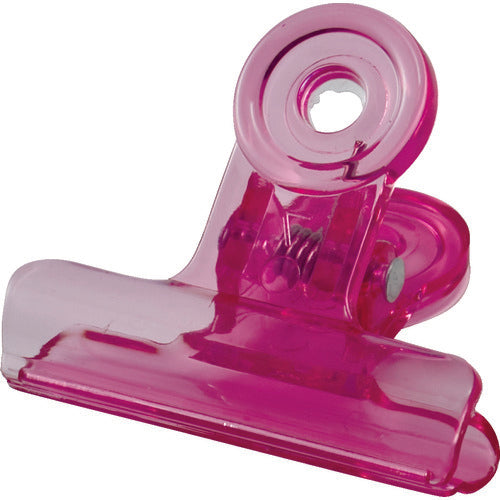 ＴＲＵＳＣＯ　ポリカクリップ　３８ＭＭ　赤（２０個入）　PC20-R　1袋