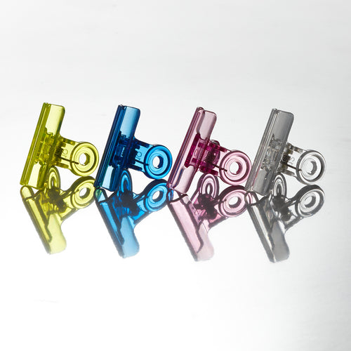 ＴＲＵＳＣＯ　ポリカクリップ　３８ＭＭ　赤（２０個入）　PC20-R　1袋