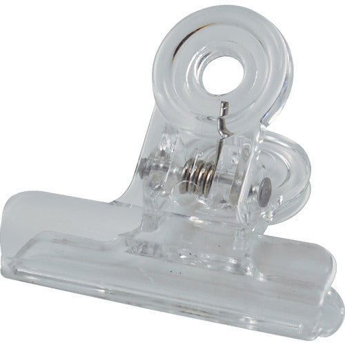 TRUSCO Polycarbonate Clip 38mm Transparent (20 pieces) PC20-TM 1 bag