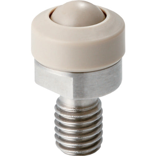 FREEBEAR 클린 룸용 볼 캐스터 프리베어 SJ-3H-POM-PEEK-CR SJ-3H-POM-PEEK-CR 1개